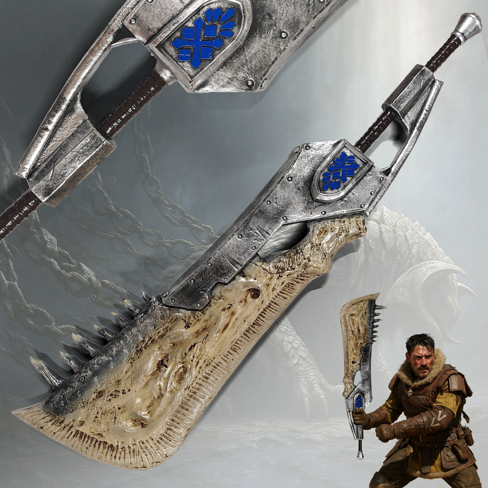 Monster Hunter - Giant Jawblade